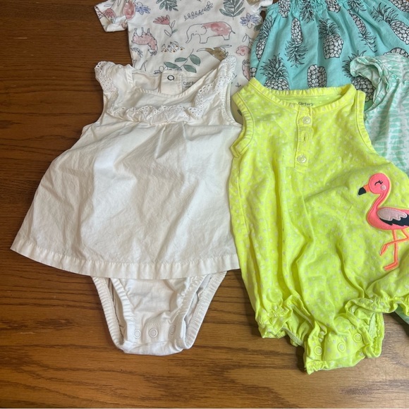7 peice 3/6 months Baby Girl Summer bundle - Picture 6 of 8